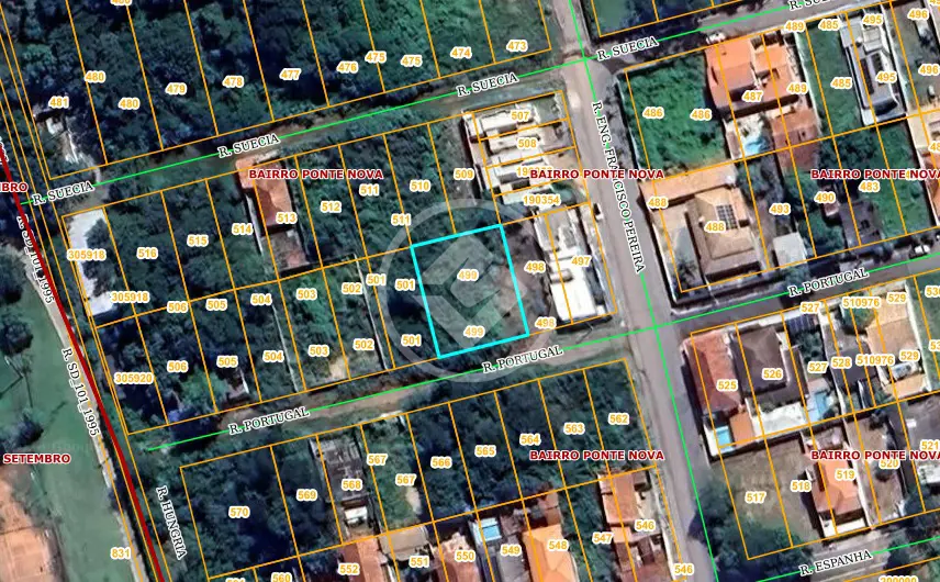 Imagem 1 - Terreno em PONTE NOVA, Várzea Grande - MT
