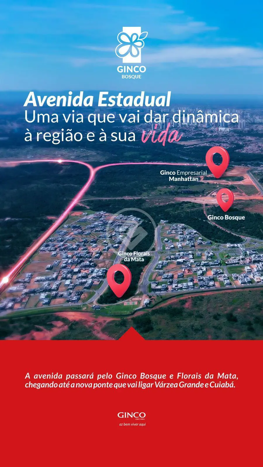 Imagem 3 - Terreno Condomínio em PETRÓPOLIS, Várzea Grande - MT
