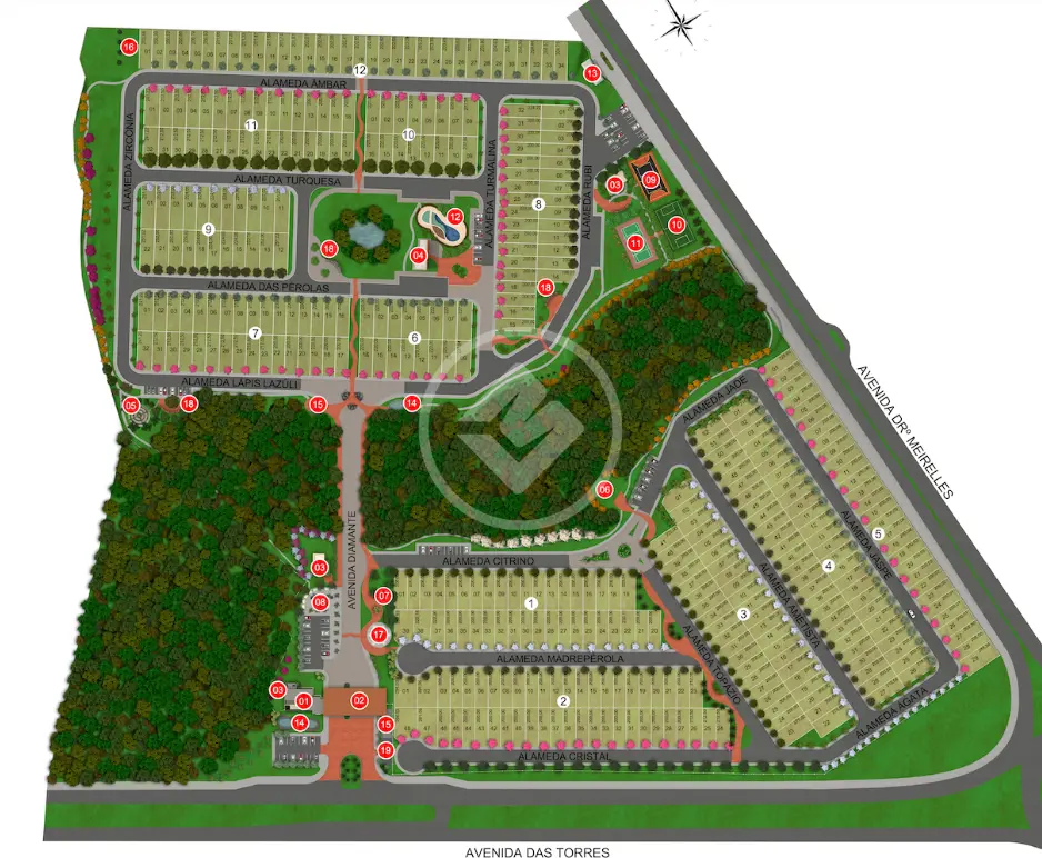 Imagem 1 - Terreno Condomínio em Jardim Imperial, Cuiabá - MT