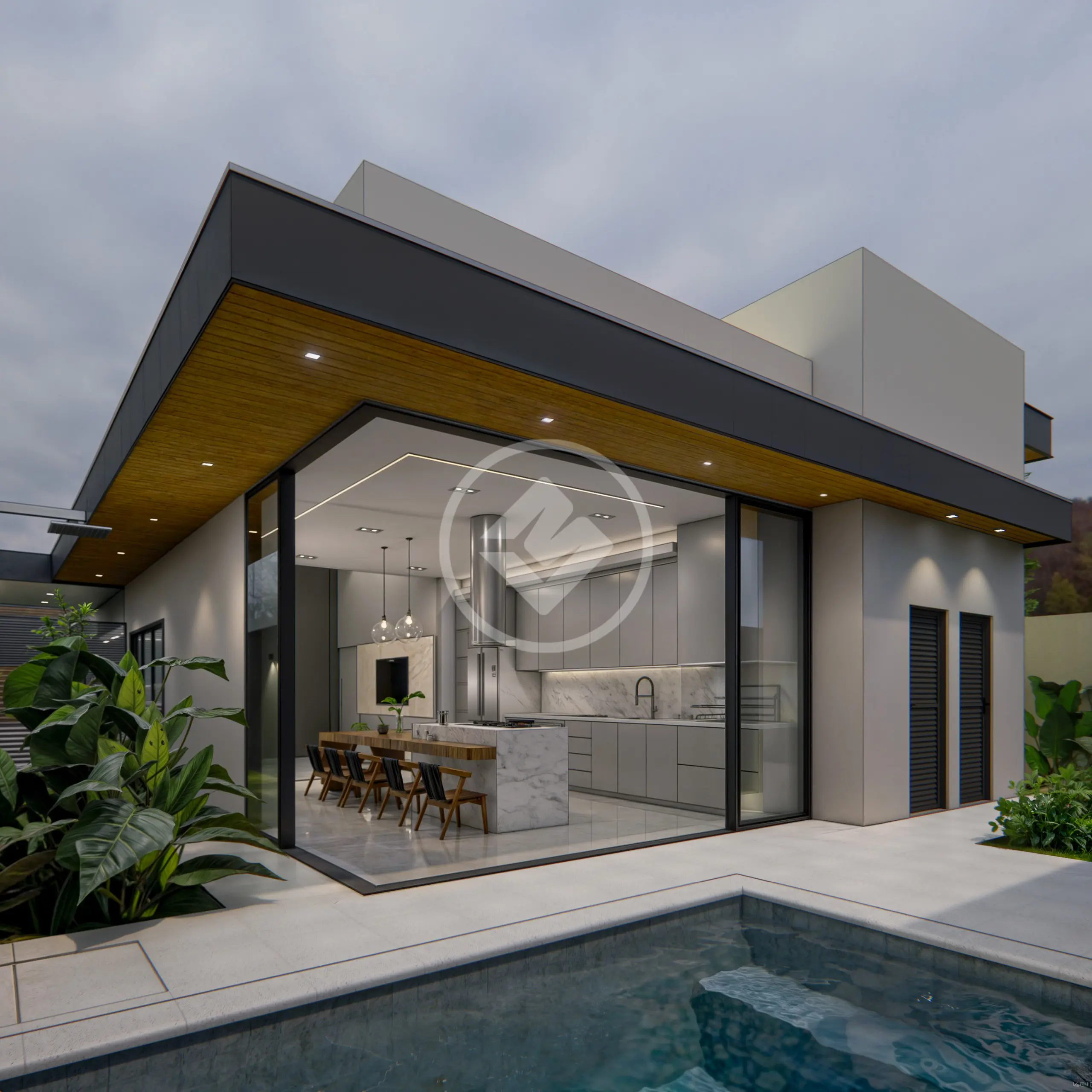 Imagem 4 - Casa Condomínio em RIBEIRÃO DO LIPA, Cuiabá - MT