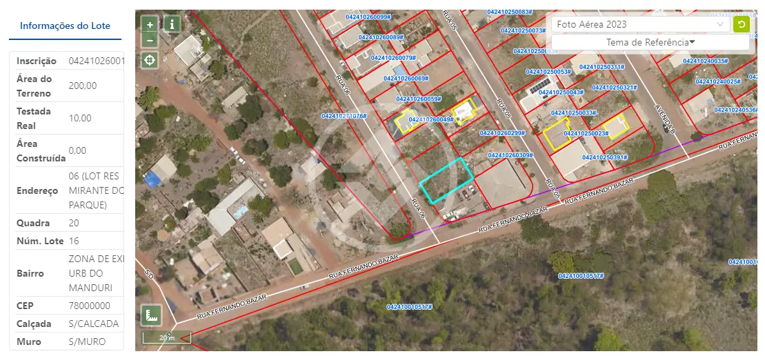 Terreno Loteamento Residencial Mirante do Parque, Cuiabá - MT — foto 1