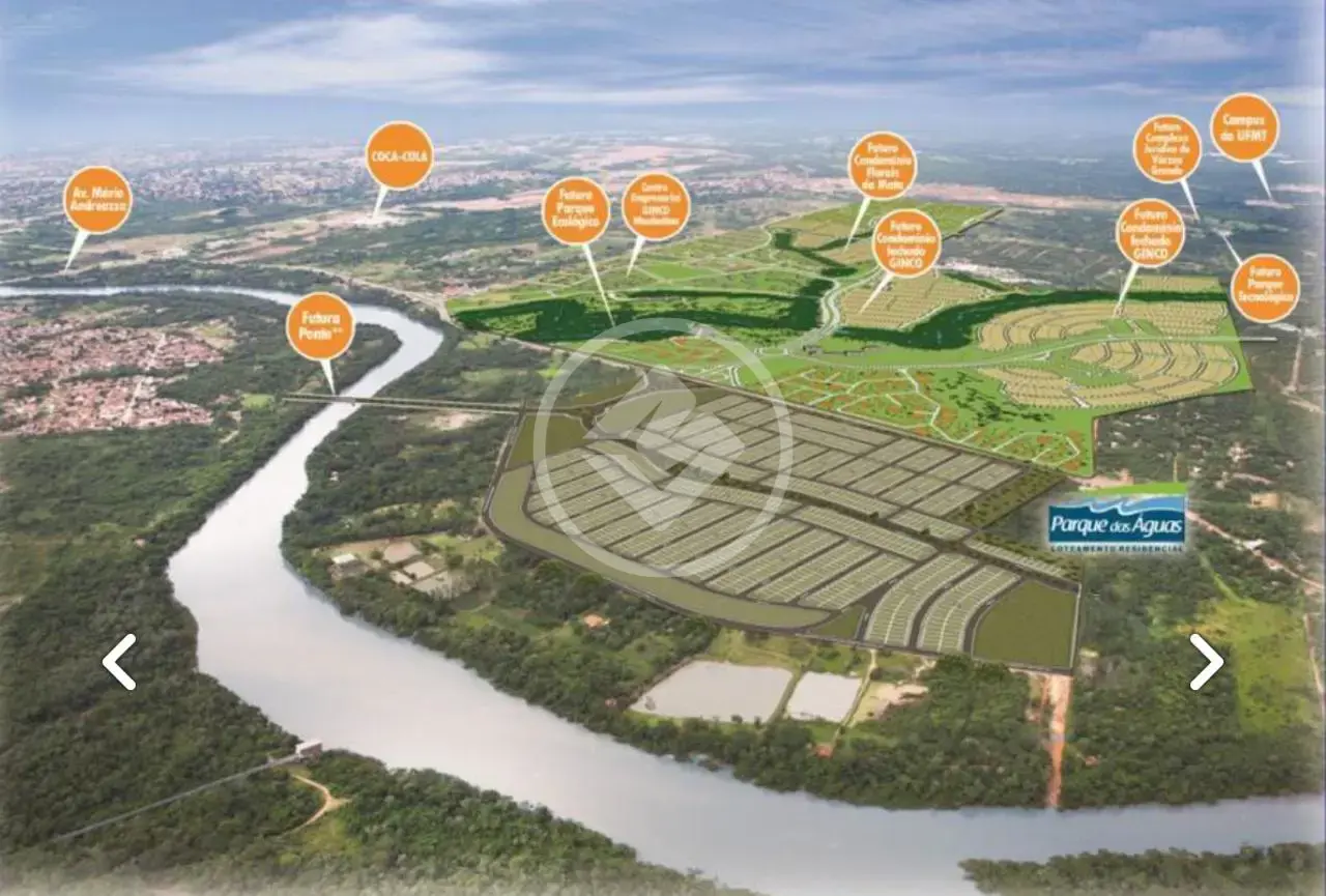Imagem 1 - Terreno em Loteamento Parque das Águas, Várzea Grande - MT