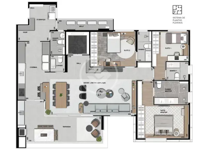 Imagem 1 - Apartamento em Jardim das Américas, Cuiabá - MT