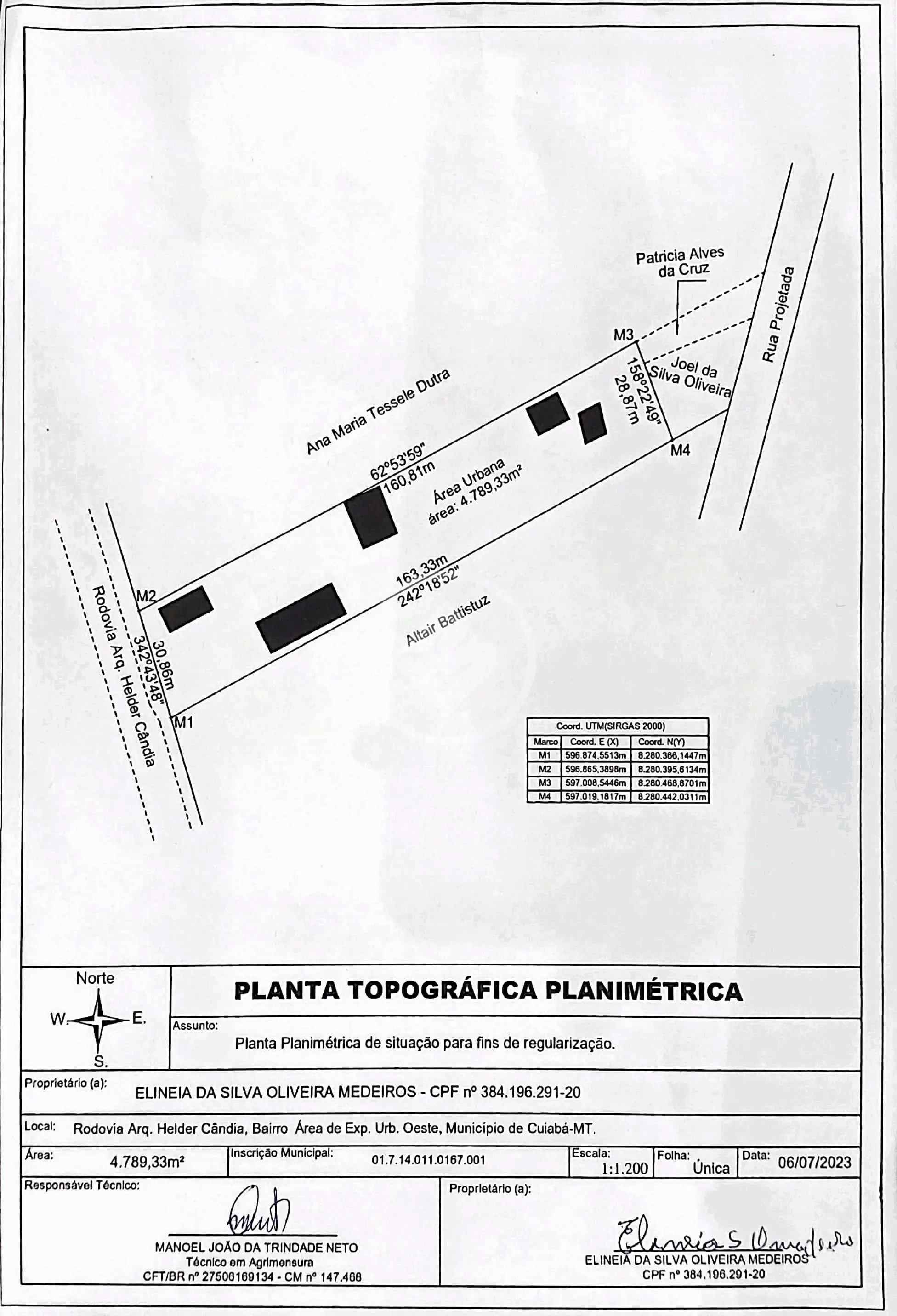 Imagem 1 - Terreno em Ribeirão do Lipa, Cuiabá - MT