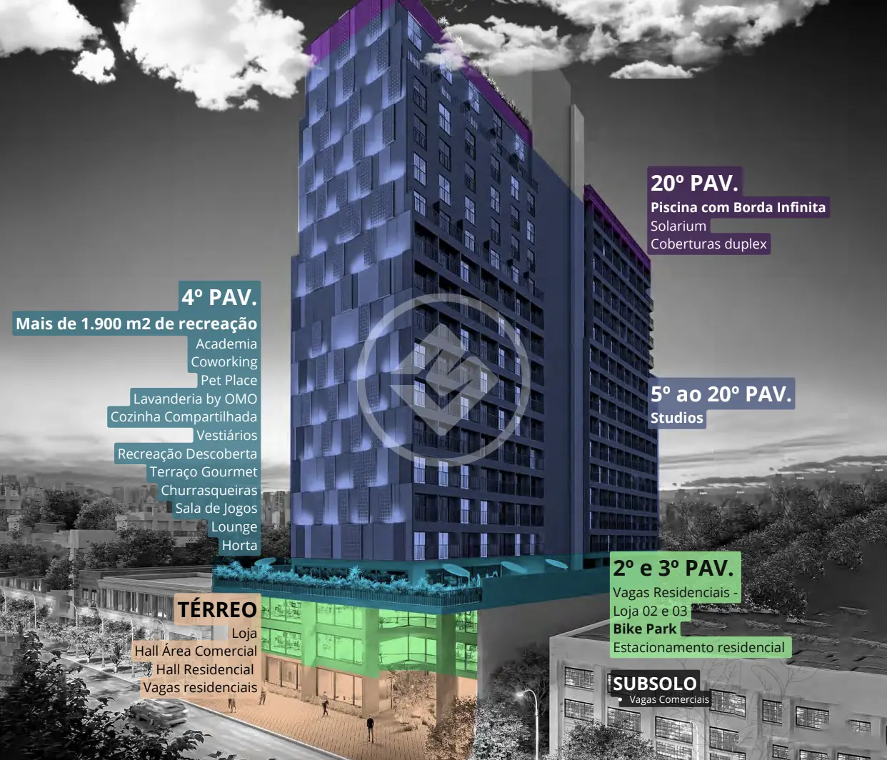 Loft / Studio PORTÃO, Curitiba - PR — foto 2