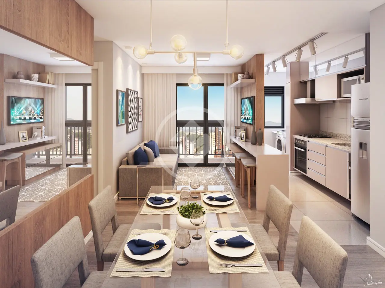 Imagem 2 - Apartamento em CIDADE INDUSTRIAL, Curitiba - PR