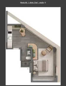 Loft / Studio BATEL, Curitiba - PR — foto 2