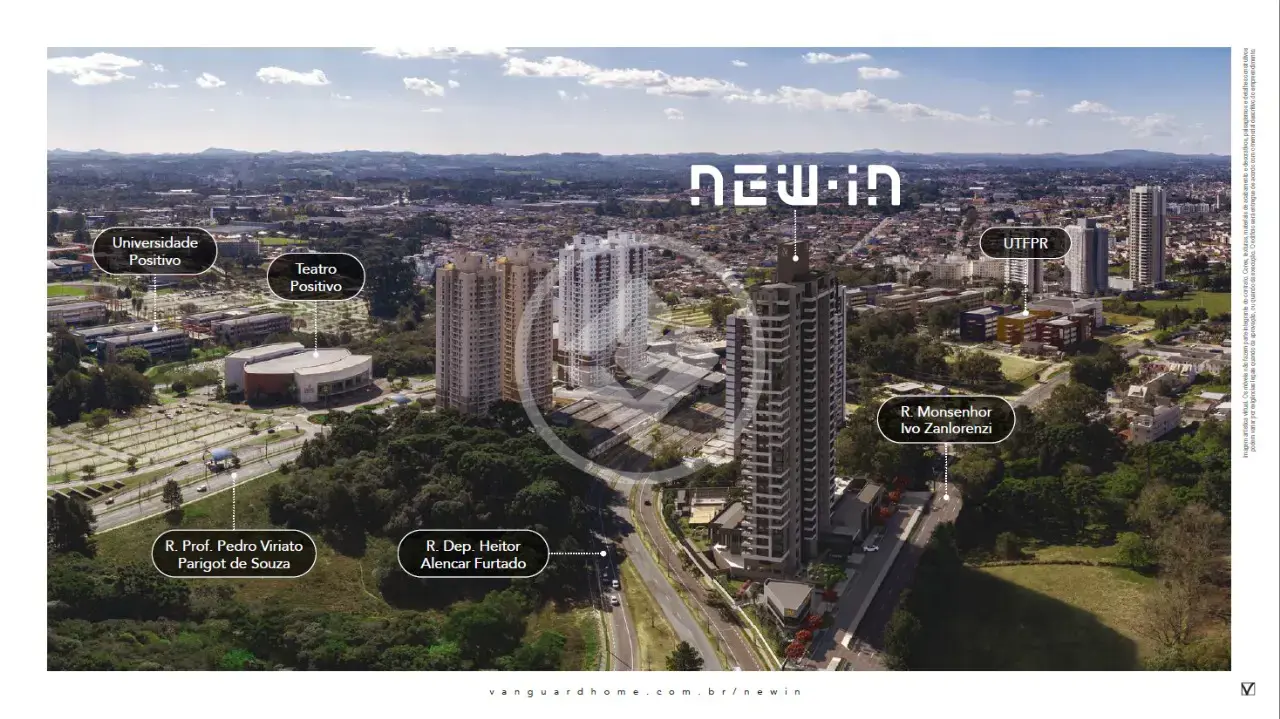 Imagem 1 - Apartamento em Campina do Siqueira, Curitiba - PR