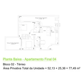Imagem 2 - Apartamento Garden em Centro, Curitiba - PR