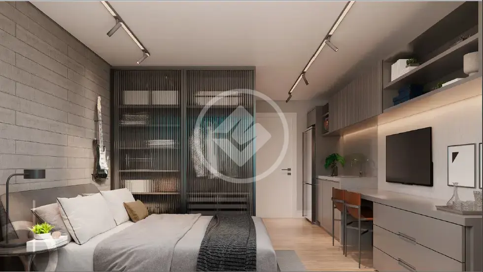 Imagem 1 - Loft / Studio em Centro, Curitiba - PR