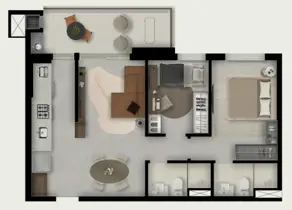 Imagem 6 - Apartamento em Portão, Curitiba - PR