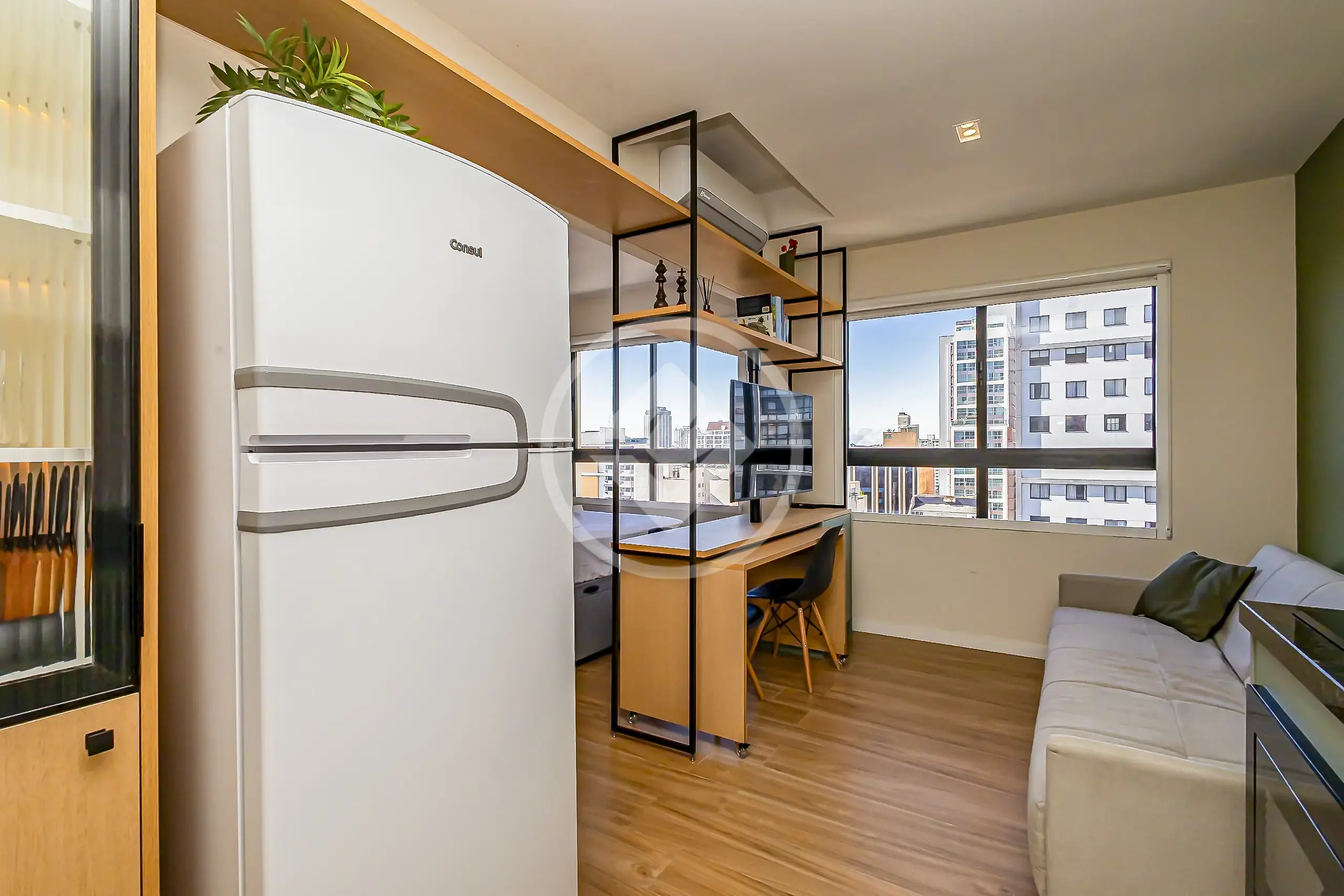 Imagem 1 - Loft / Studio em Centro, Curitiba - PR