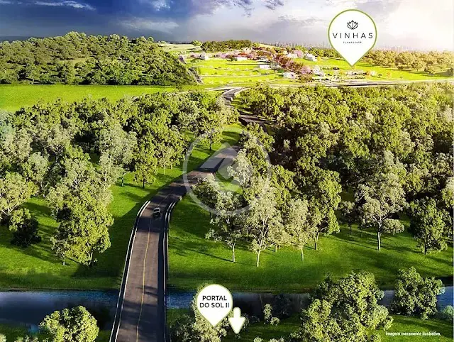 Imagem 1 - Terreno em Condomínio Vinhas, Senador Canedo - GO