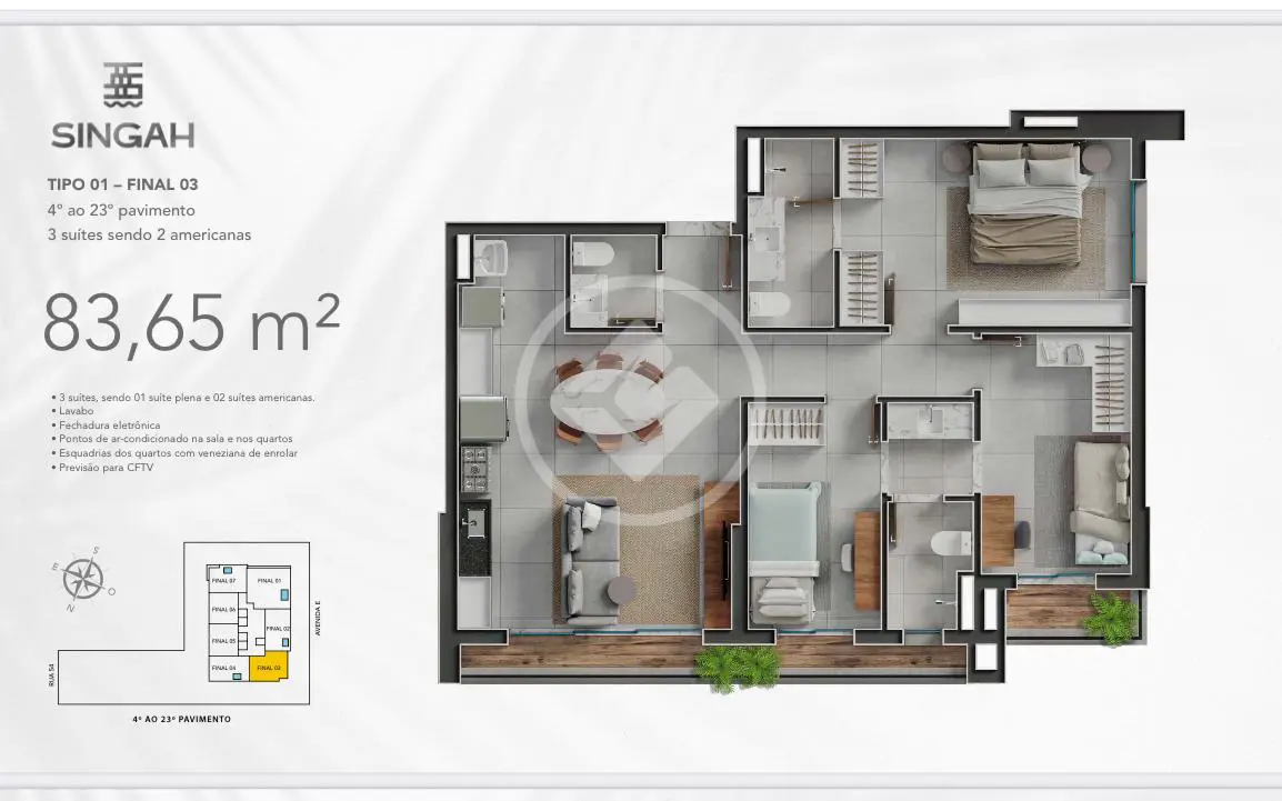 Imagem 4 - Apartamento em Jardim Goiás, Goiânia - GO
