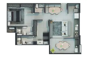 Apartamento Nova Suiça, Goiânia - GO — foto 1