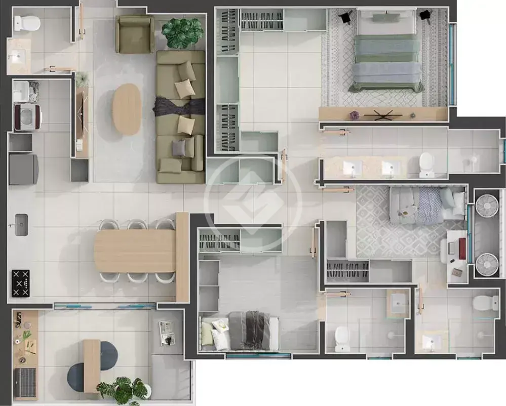 Imagem 1 - Apartamento em Jardim América, Goiânia - GO