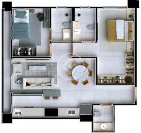 Imagem 1 - Apartamento em Setor Bueno, Goiânia - GO