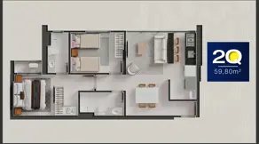 Imagem 5 - Apartamento em Setor Marechal Rondon, Goiânia - GO
