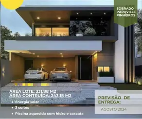 Casa Condomínio Parqville Pinheiros, Aparecida de Goiânia - GO — foto 1