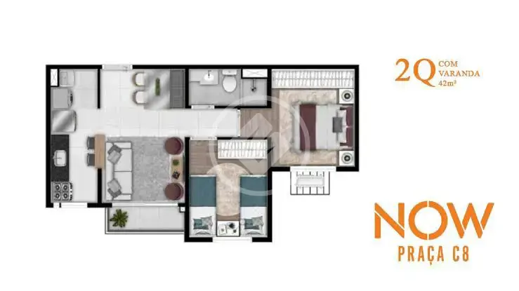 Imagem 3 - Apartamento em Setor Sudoeste, Goiânia - GO