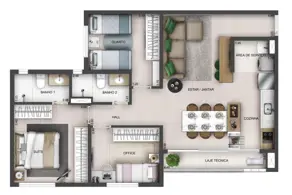 Imagem 6 - Apartamento em Setor Aeroporto, Goiânia - GO