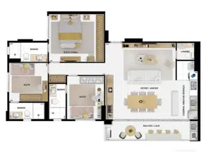 Apartamento Jardim América, Goiânia - GO — foto 1