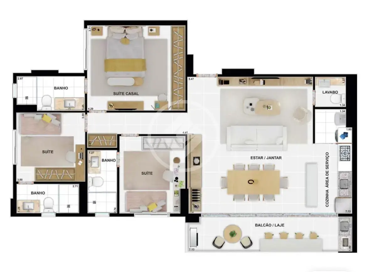 Imagem 1 - Apartamento em Jardim América, Goiânia - GO