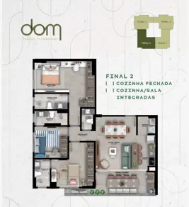 Apartamento Jardim Goiás, Goiânia - GO — foto 2