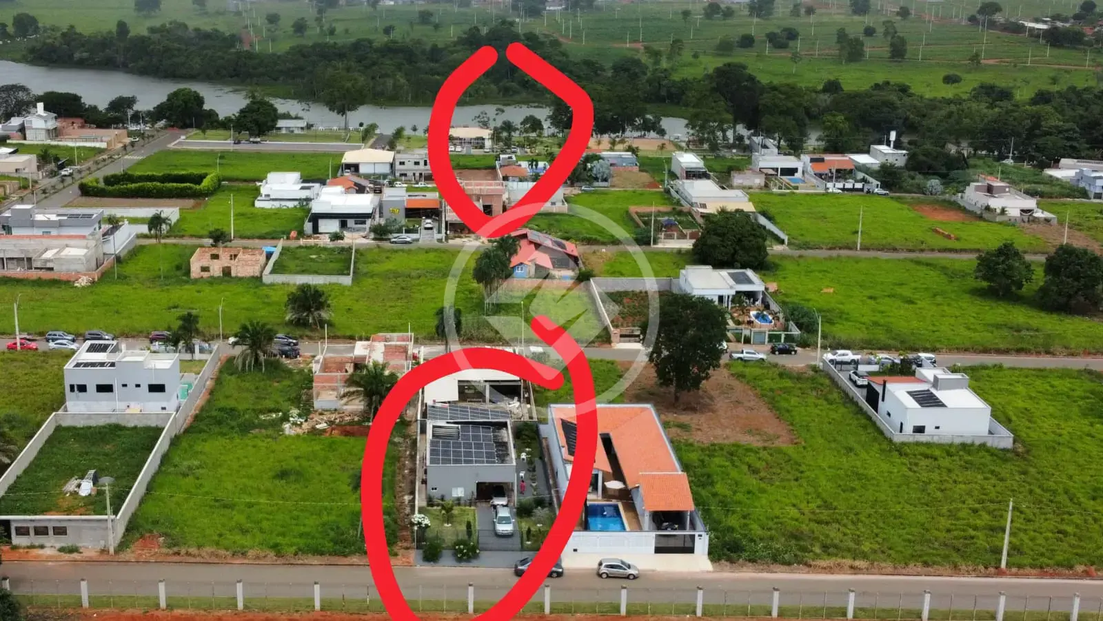 Imagem 1 - Casa Condomínio em Residencial Portal do Lago, Santa Bárbara de Goiás - GO