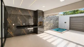 Imagem 2 - Casa em Residencial Recanto do Bosque, Goiânia - GO