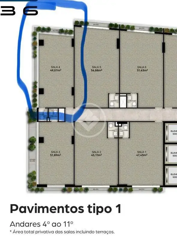 Image 2 - Sala Comercial em Setor Marista, Goiânia - GO