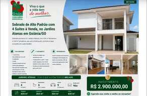Imagem 2 - Casa Condomínio em Jardins Atenas, Goiânia - GO