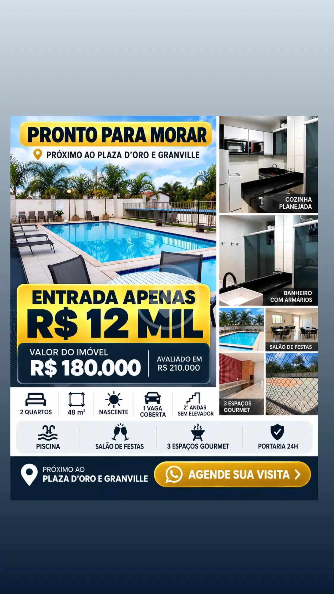 Imagem 1 - Apartamento em Residencial Aquários, Goiânia - GO