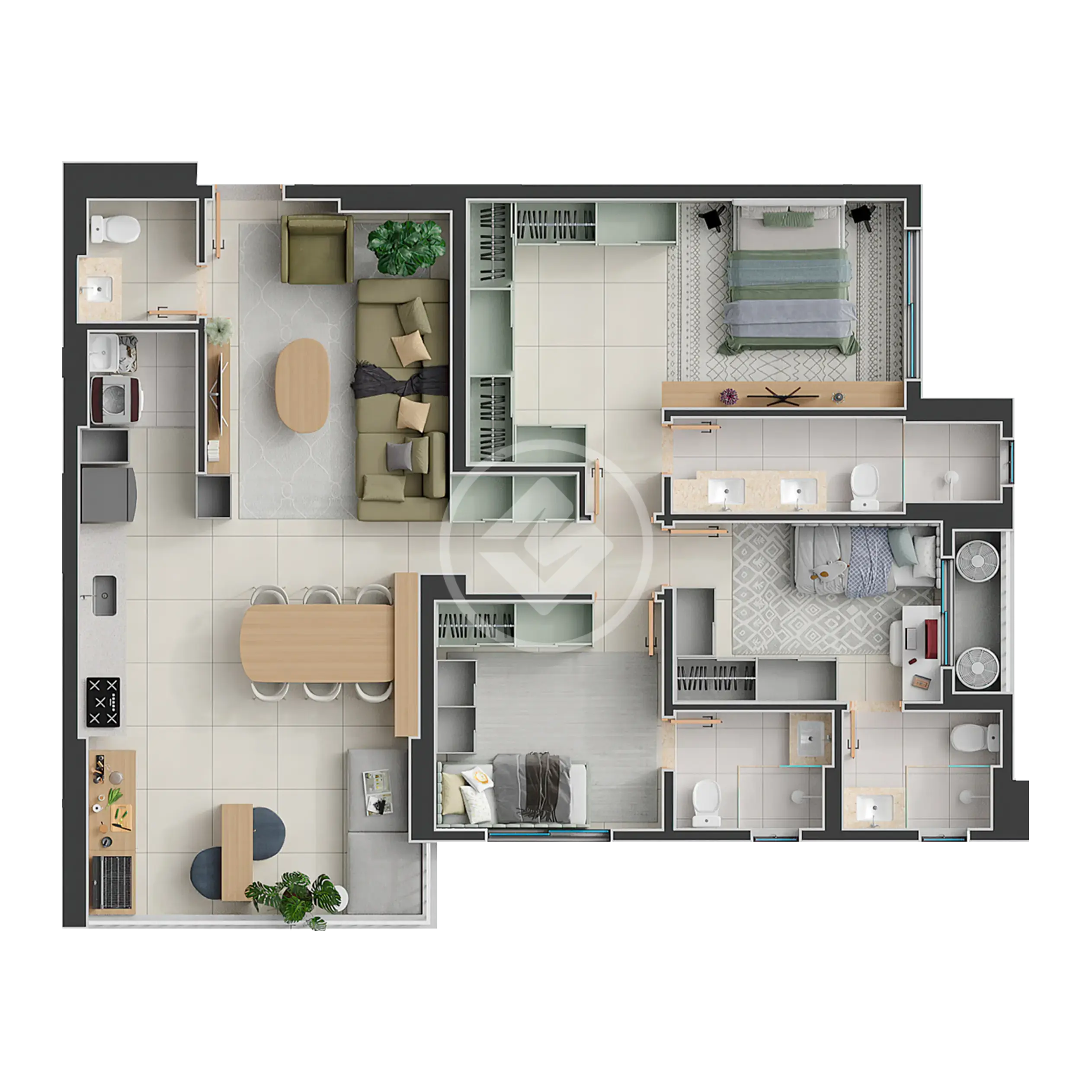Image 10 - Apartamento em Nova Suiça, Goiânia - GO