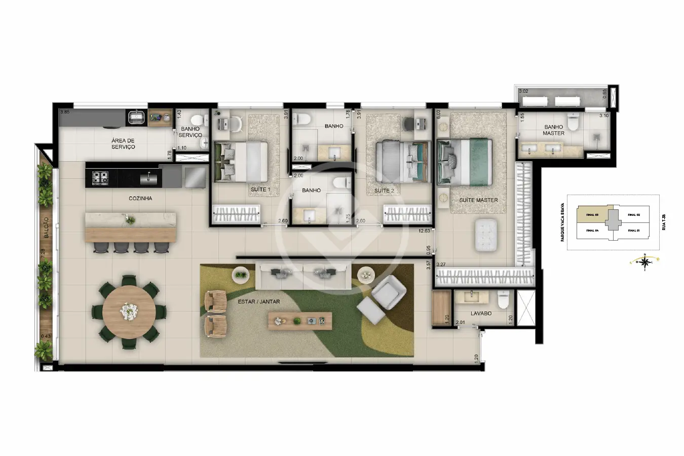 Image 9 - Apartamento em Setor Bueno, Goiânia - GO