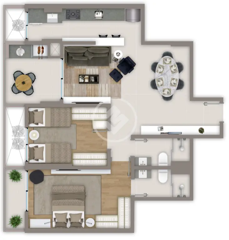 Imagem 6 - Apartamento em Centro, Florianópolis - SC
