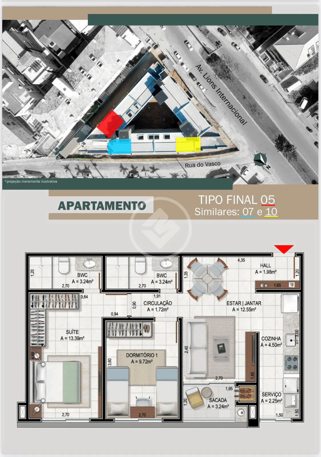 Imagem 5 - Apartamento em Ingleses do Rio Vermelho, Florianópolis - SC