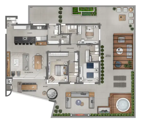 Image 36 - Apartamento em Cacupé, Florianópolis - SC