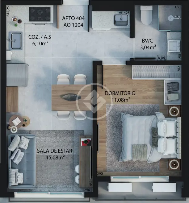 Imagem 5 - Apartamento em CANTO, Florianópolis - SC