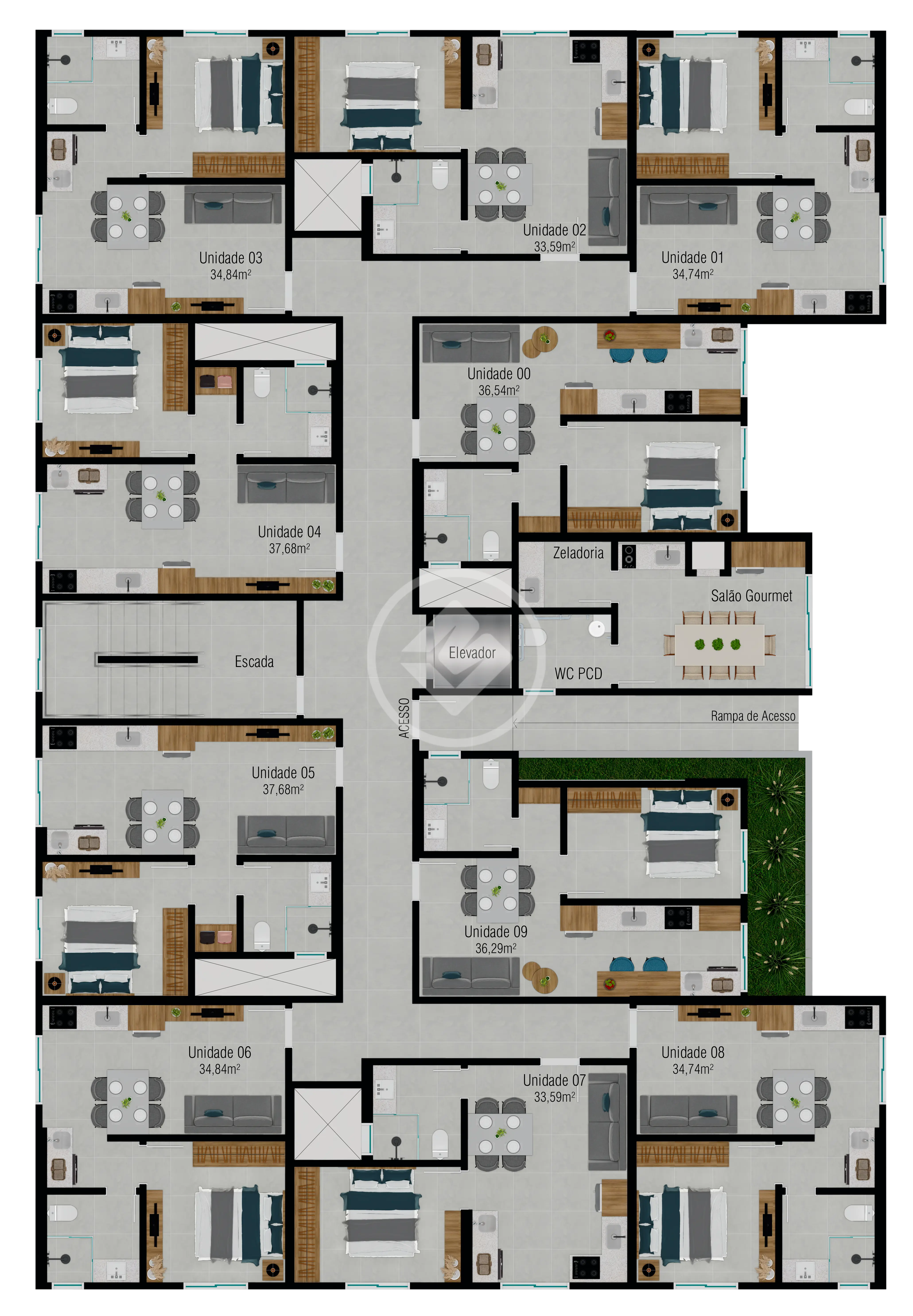 Apartamento Jardim Janaína, Biguaçu - SC — foto 2