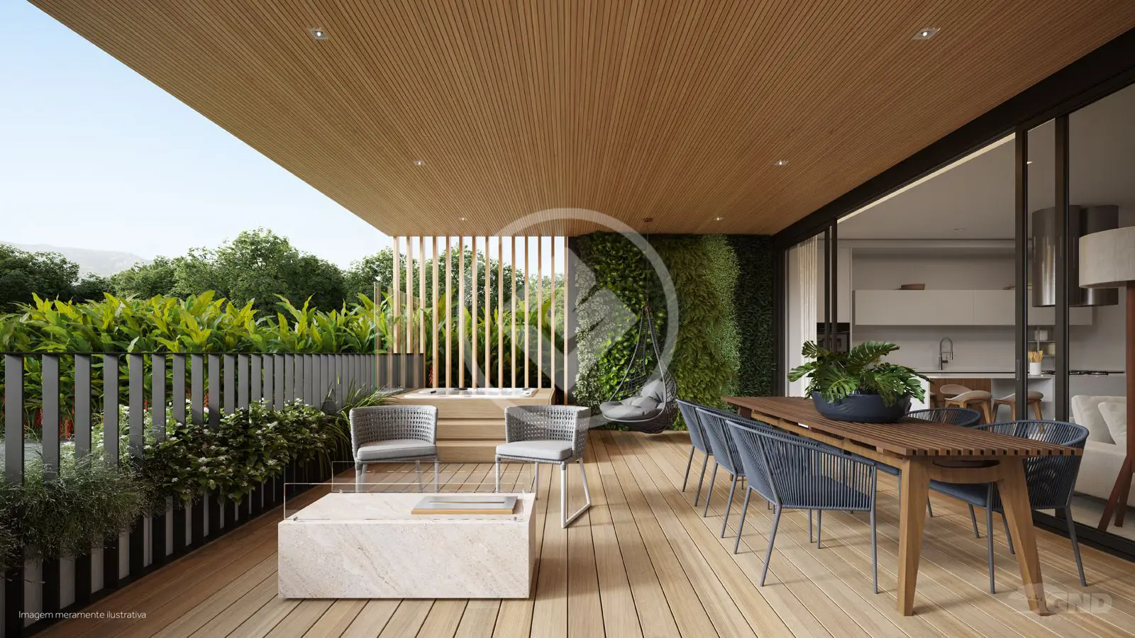 Imagem 3 - Apartamento Garden em Cacupé, Florianópolis - SC