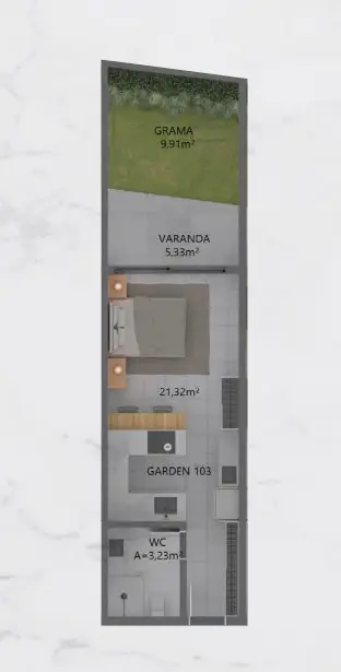 Imagem 6 - Apartamento em Campeche, Florianópolis - SC