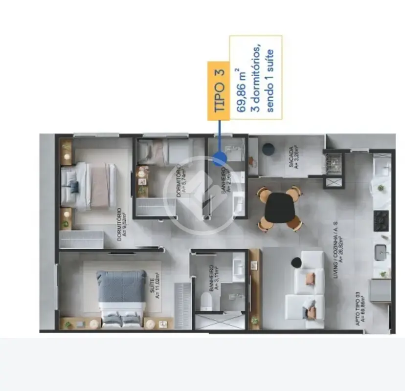 Imagem 4 - Apartamento em Meia Praia, Itapema - SC