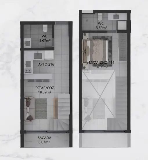 Imagem 5 - Apartamento em Campeche, Florianópolis - SC