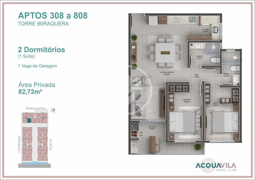 Image 13 - Apartamento em centro, Imbituba - SC