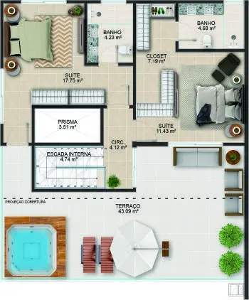 Image 35 - Apartamento em COQUEIROS, Florianópolis - SC