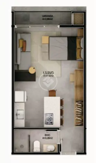 Imagem 2 - Apartamento em Santo Antônio de Lisboa, Florianópolis - SC