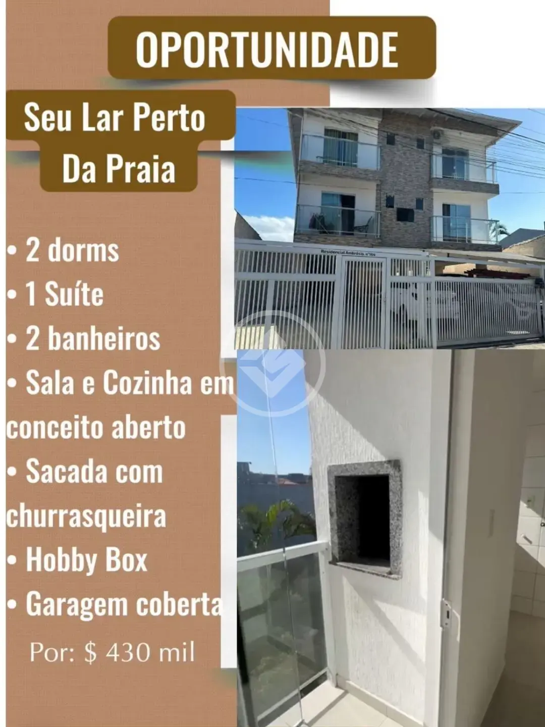Imagem 1 - Apartamento em Ingleses do Rio Vermelho, Florianópolis - SC