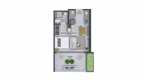 Imagem 2 - Loft / Studio em Jardim Atlântico, Florianópolis - SC