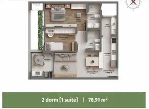 Imagem 3 - Apartamento em Cacupé, Florianópolis - SC
